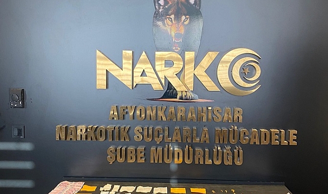 Afyonkarahisar'da uyuşturucu operasyonu