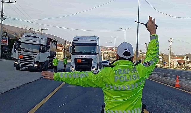Ağır tonajlı araçlara seyir kısıtlaması uygulanacak
