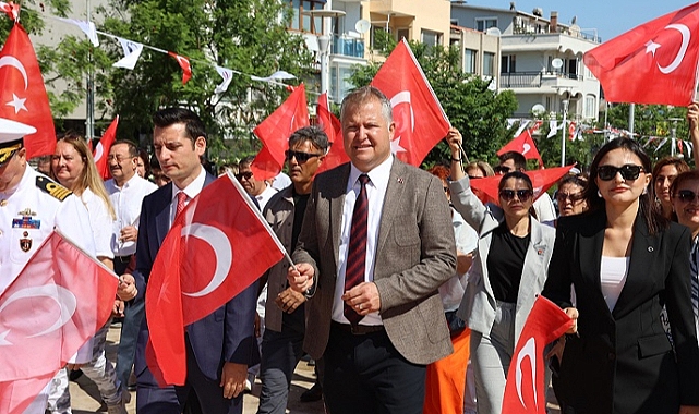 Atatürk’ün Urla’ya gelişinin yıldönümü coşkuyla kutlandı