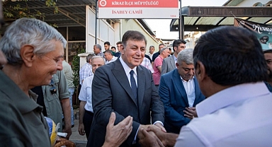 Başkan Tugay Kurban Bayramı'nda buluştu