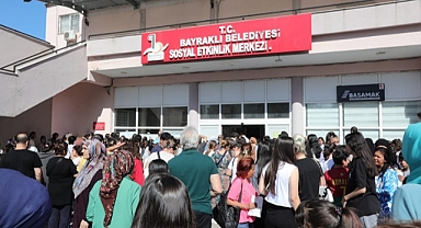 Bayraklılı öğrencilerin sınav heyecanı