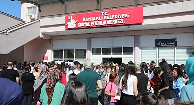 Bayraklılı öğrencilerin sınav heyecanı