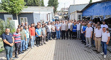 Buca Belediyesi’nde bayramlaşma