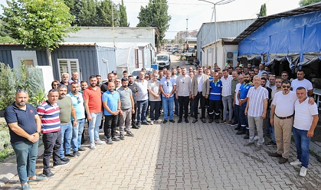 Buca Belediyesi’nde bayramlaşma