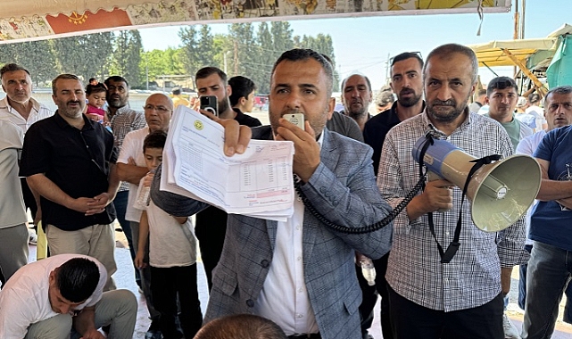 Buca'da pazarcılar  eylem yaptı
