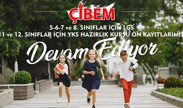 Çiğli Belediyesi’nin LGS ve YKS Kurs Kayıtları Devam Ediyor