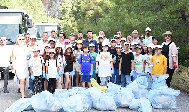 Çocuklardan “çöp atmayın” çağrısı