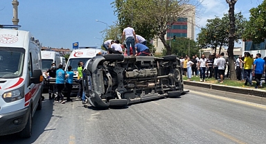 Devrilen ambulanstaki hasta hayatını kaybetti