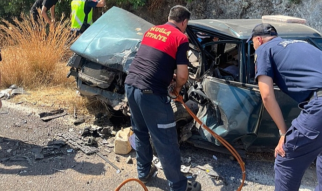 İki otomobilin çarpışması sonucu 1 kişi öldü