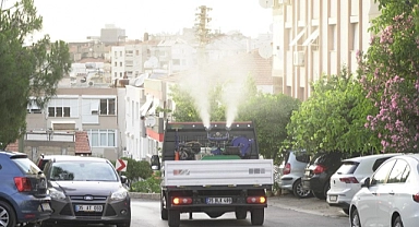 Karabağlar’da mahalle mahalle ilaçlama yapıldı