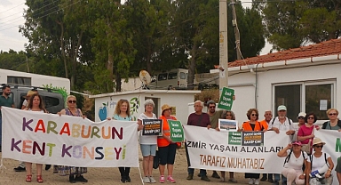 Karaburun Sarpıncık’ta  Doğa Kazandı!