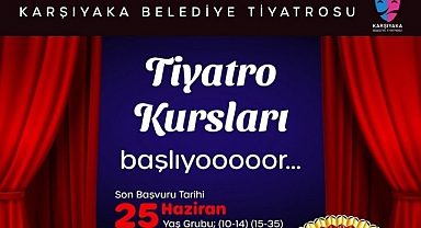 Karşıyaka’da tiyatronun yeni yıldızları yetişecek