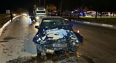 Kütahya'da trafik kazasında 2 kişi öldü