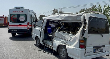 Manisa'da  kazada 1 kişi öldü, 4 kişi yaralandı