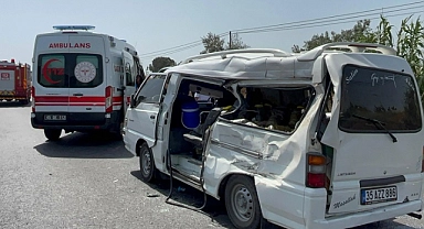 Manisa'da  kazada 1 kişi öldü, 4 kişi yaralandı