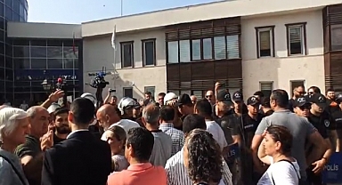 Menemen’de meclis öncesi arbede