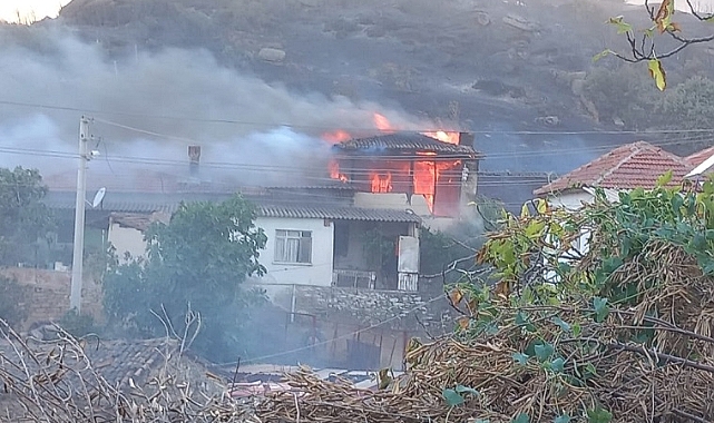 Salihli'de çıkan orman yangını kontrol altına alındı