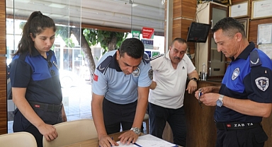 Seferihisar'da zabıtadan  bayram öncesi denetim