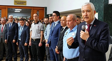 Türkmen Belediye Personeli İle Bayramlaştı