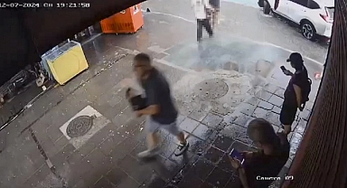 2 kişi, elektrik akımına kapılarak ölümünün Olay anı