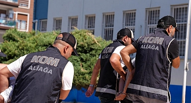 Aliağa'da gümrüğe yönelik rüşvet soruşturmasında 77 gözaltı