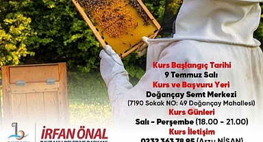 ‘Arıcılık ve bal üretimi kursu’ başlıyor