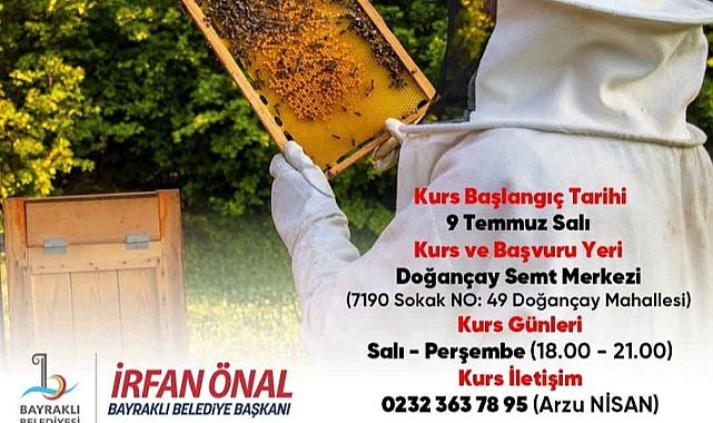 ‘Arıcılık ve bal üretimi kursu’ başlıyor