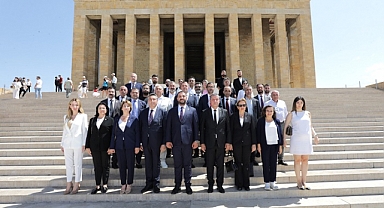 Başkan Erman Uzun’dan Anıtkabir’e Ziyaret