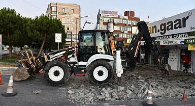 Çiğli'nin Simgesi Kasaplar Meydanı Yenileniyor