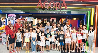 Çocuklara tatilde sinema keyfi