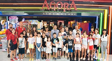 Çocuklara tatilde sinema keyfi