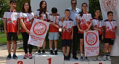 Demirci'de oryantiring şampiyonası düzenlendi