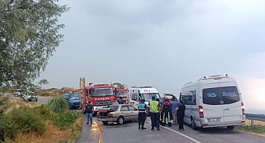 Denizli'de trafik kazalarında 2 kişi öldü, 8 kişi yaralandı