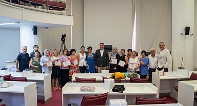 Güçlü kadınlar sertifikalarını aldı