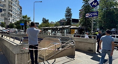 İzmir Metrosu'nda yürüyen merdiven kazası