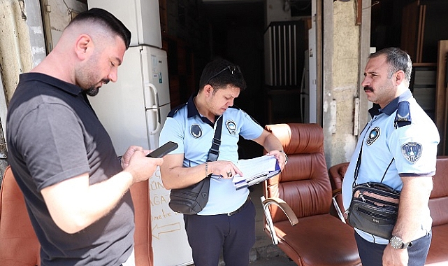 Konak zabıtasından İkiçeşmelik’te sıkı denetim