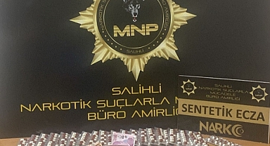 Manisa'da 448 sentetik uyuşturucuyla yakalanan zanlı tutuklandı