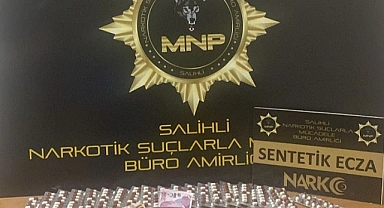 Manisa'da 448 sentetik uyuşturucuyla yakalanan zanlı tutuklandı