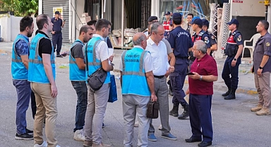 Patlamanın olduğu sokakta zarar tespit çalışmalarına başlandı