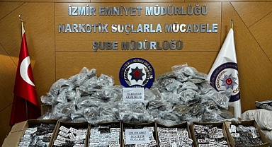 124 kilo esrar ile 350 sentetik ecza ele geçirildi, şüpheli tutuklandı