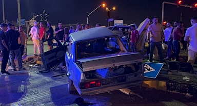 3 aracın karıştığı kazada 1 kişi öldü