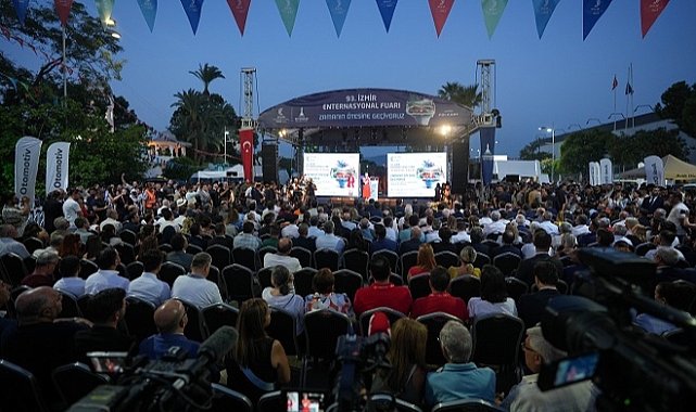 93. İzmir Enternasyonal Fuarı "teknoloji" temasıyla açıldı