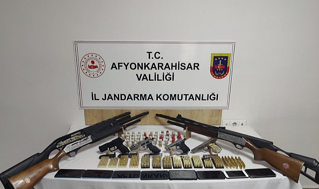 Afyonkarahisar&#039;da düğün magandaları yakalandı