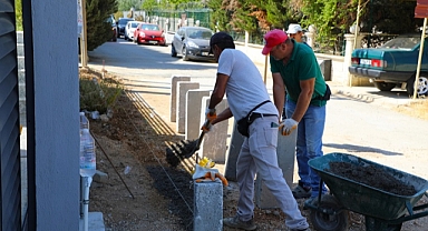 Barbaros’un Kaldırımları Yenileniyor