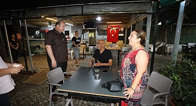 Başkan Çiçek, Gece Pazarı Esnafını Dinledi