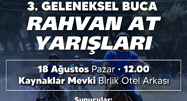 Buca’da Geleneksel Rahvan At Yarışları düzenlenecek