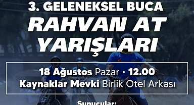 Buca’da Geleneksel Rahvan At Yarışları düzenlenecek