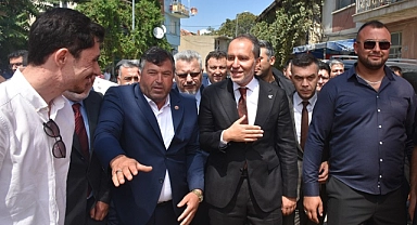 Erbakan, Afyonkarahisar'da ziyaretlerde bulundu