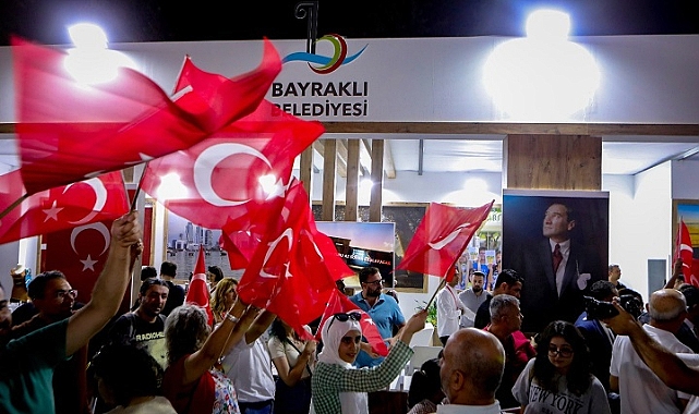 Fuarın gözdesi Bayraklı Belediyesi