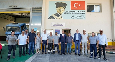 Gaziemir Belediyesi araçlarını atölyelerinde tamir ederek tasarruf sağlıyor